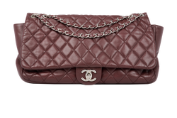 Classic Single Flap, Lambskin, Burgundy, 14064897(2010/11), 3*